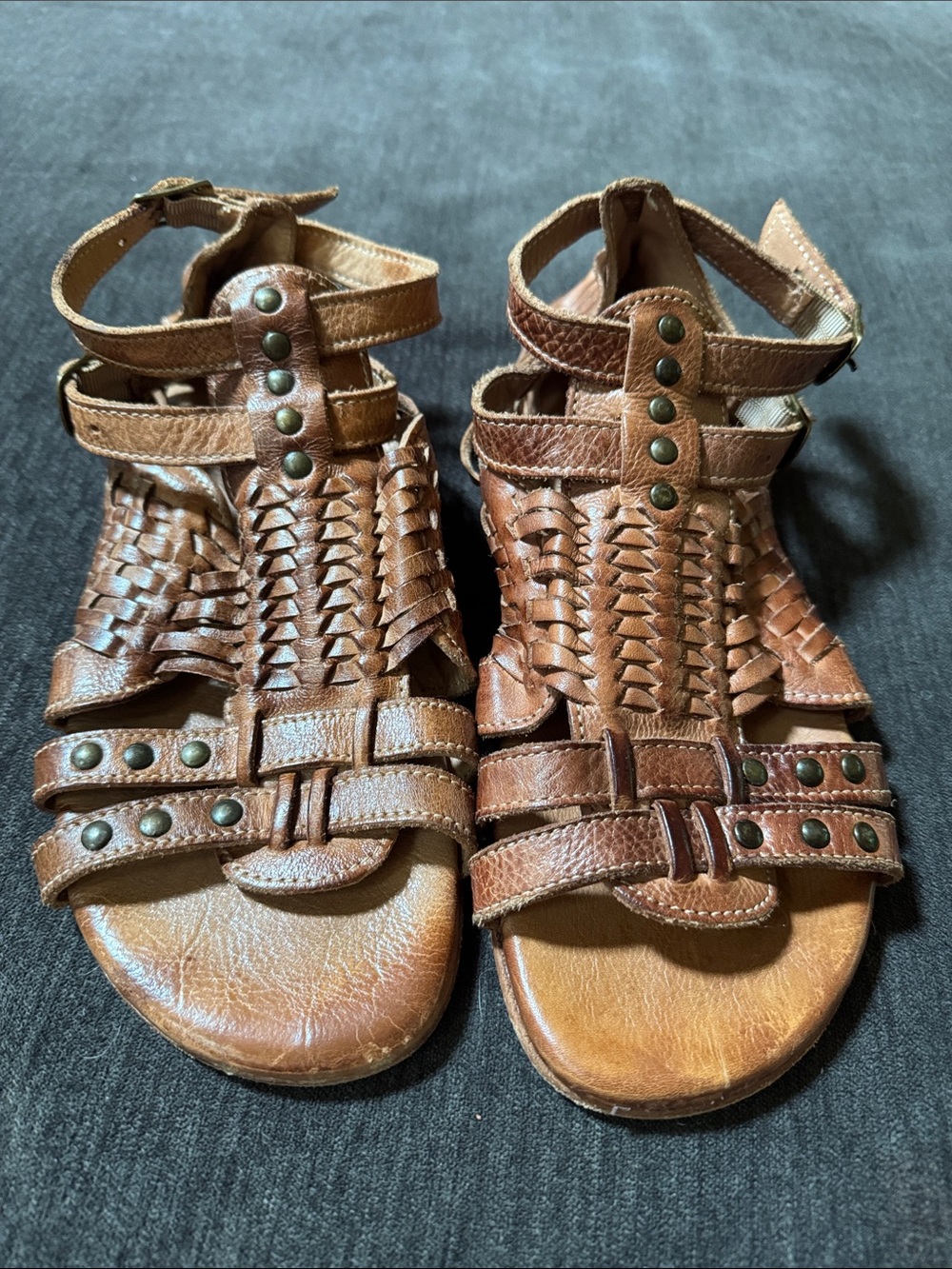 BED|STU Tan sandals sz 9